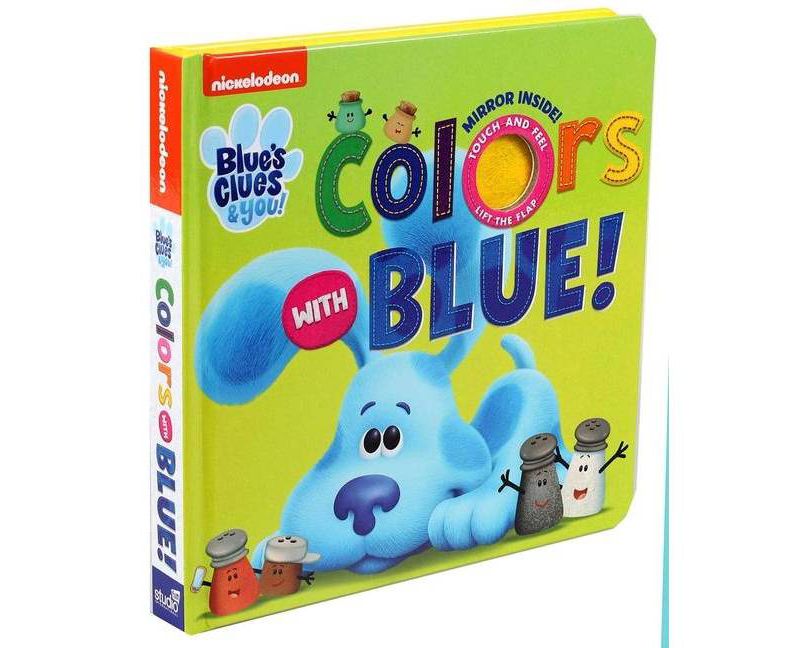 Blue's Clues Colors with Blue Felt Flap Book (Board Book)