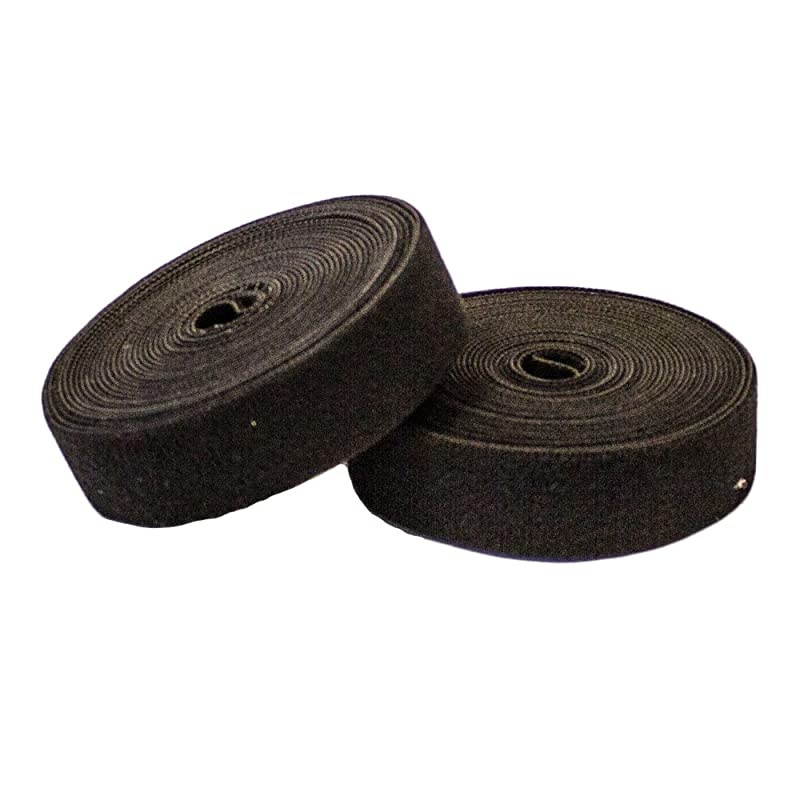 1 Inch Roll Hook and Loop Reusable Cable Ties Wraps Straps 5M 15ft