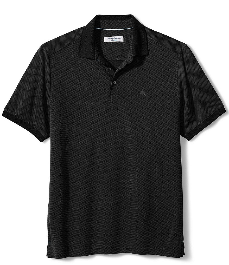 Tommy Bahama Big & Tall IslandZone Diamond Dunes Short-Sleeve Polo Shirt