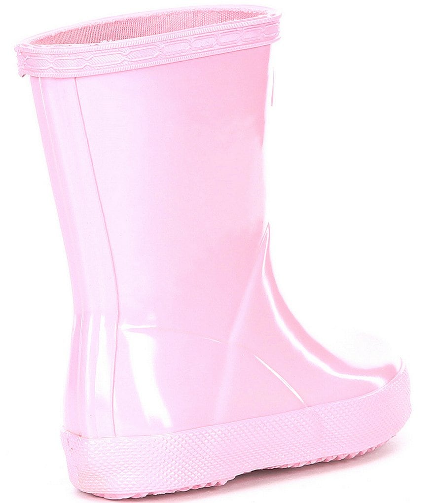 Hunter First Gloss Kids' Waterproof Rain Boots (Infant)
