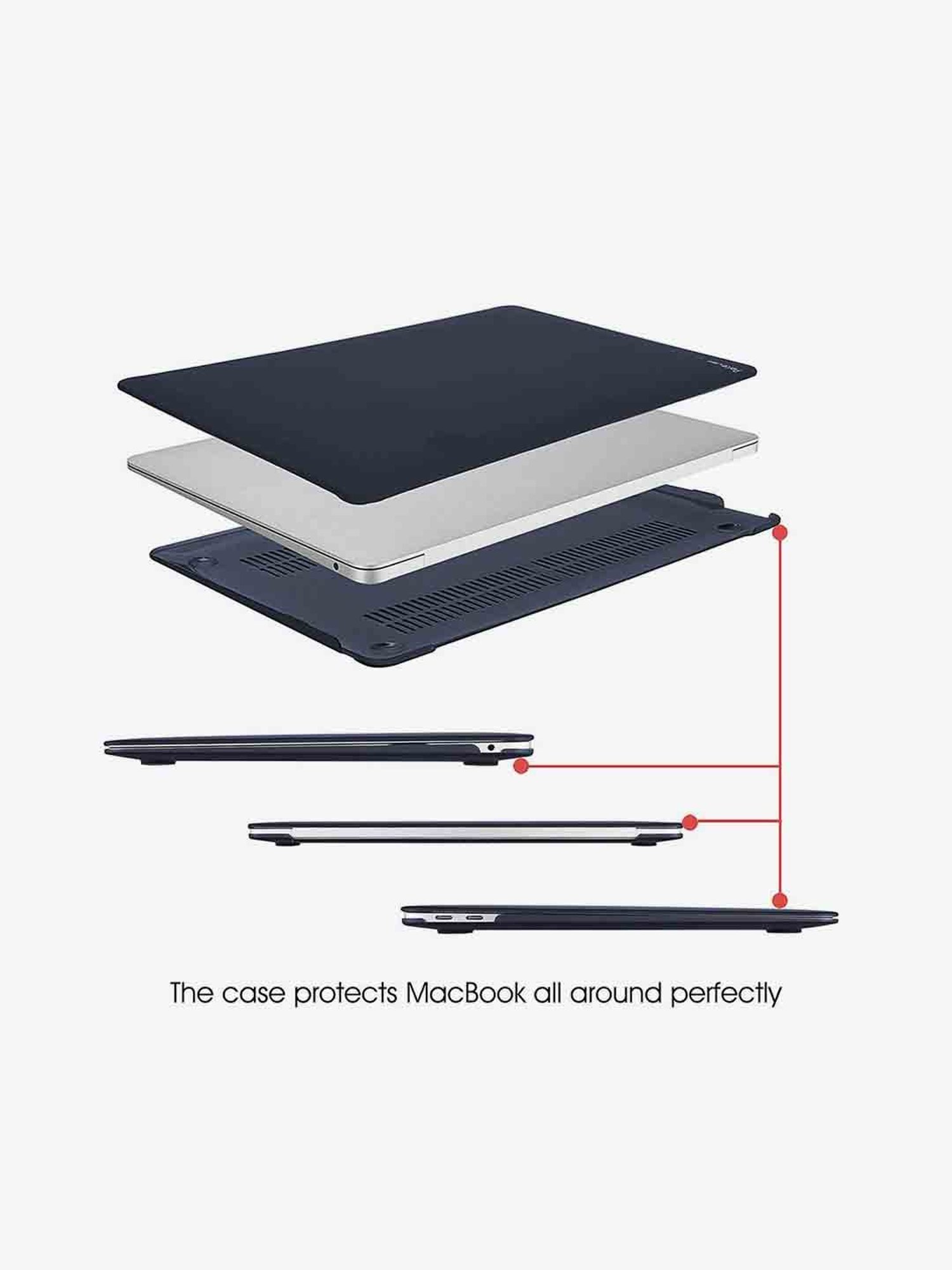 Mobile Edge Navy Blue SlipSuit - 15.6" / 16" Laptop Sleeve Model MESS3-16