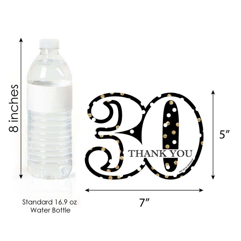 Big Dot of Happiness Adult 70th Birthday - Gold - Shaped Fill-In Invitations - Birthday Party Invitation Cards with Envelopes - Set of 12