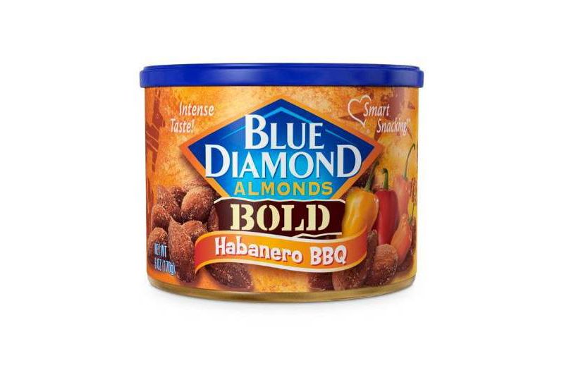 Blue Diamond Almonds Bold Habanero Bbq - 6oz