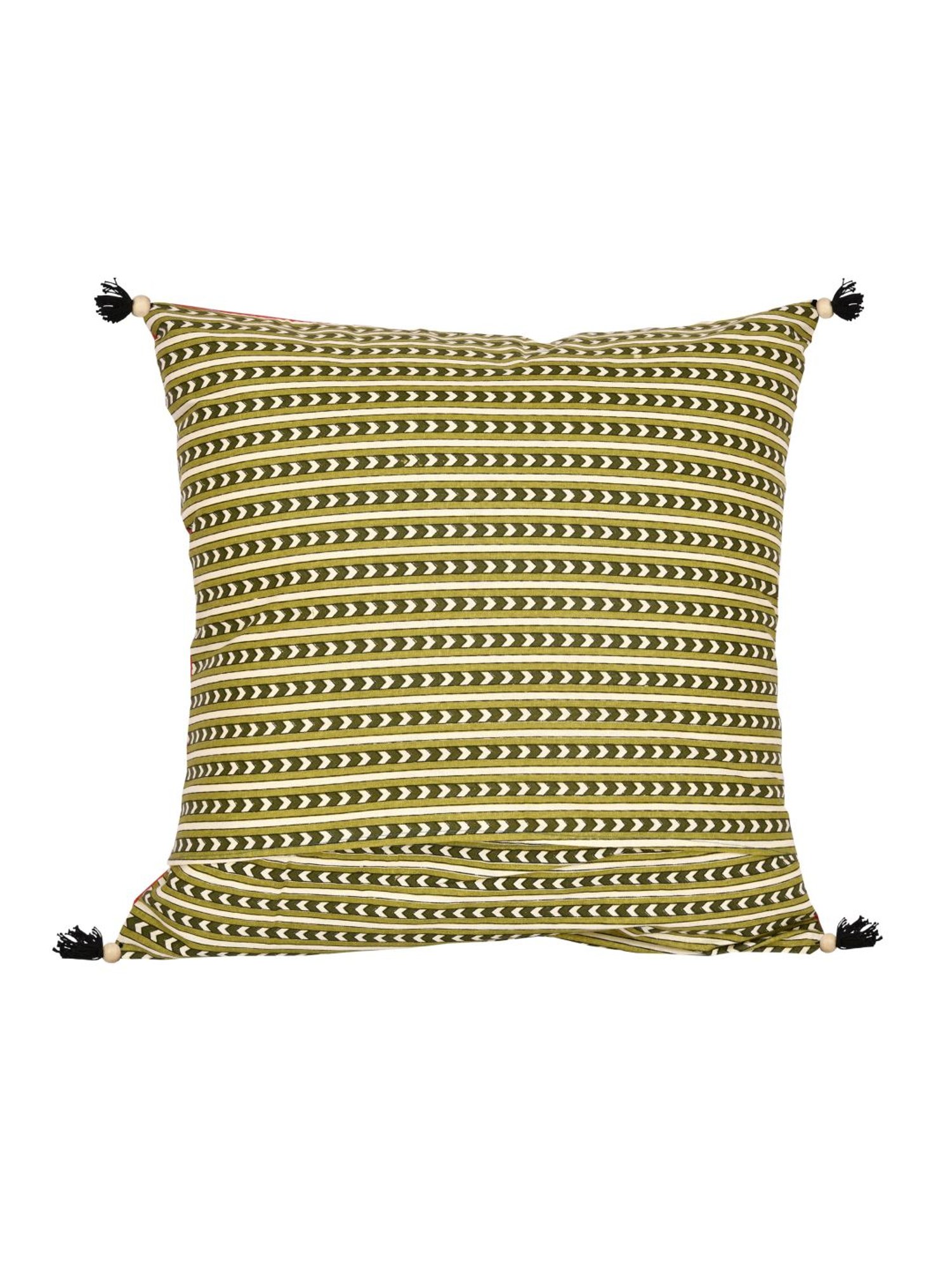 Living Roots Multicolor Cotton Cushion Covers - Set of 5