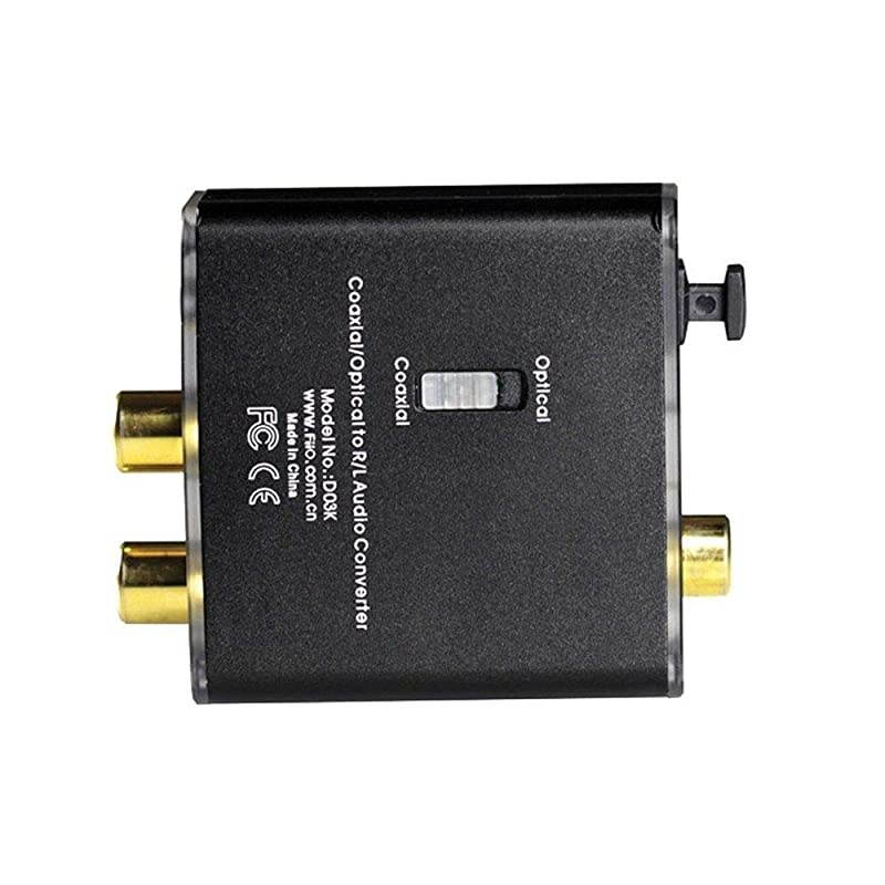 D3 D03K Essential Edition Digital to Analog Audio Converter 192kHz24bit Optical and Coaxial DAC Without AC Adaptor