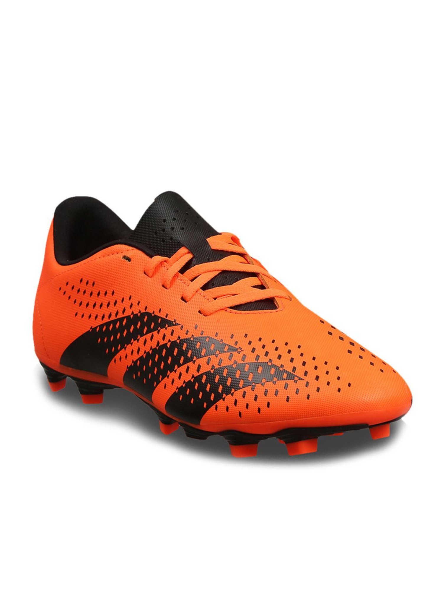 Adidas Men's PREDATOR ACCURACY.4 FxG Orange Football Shoes