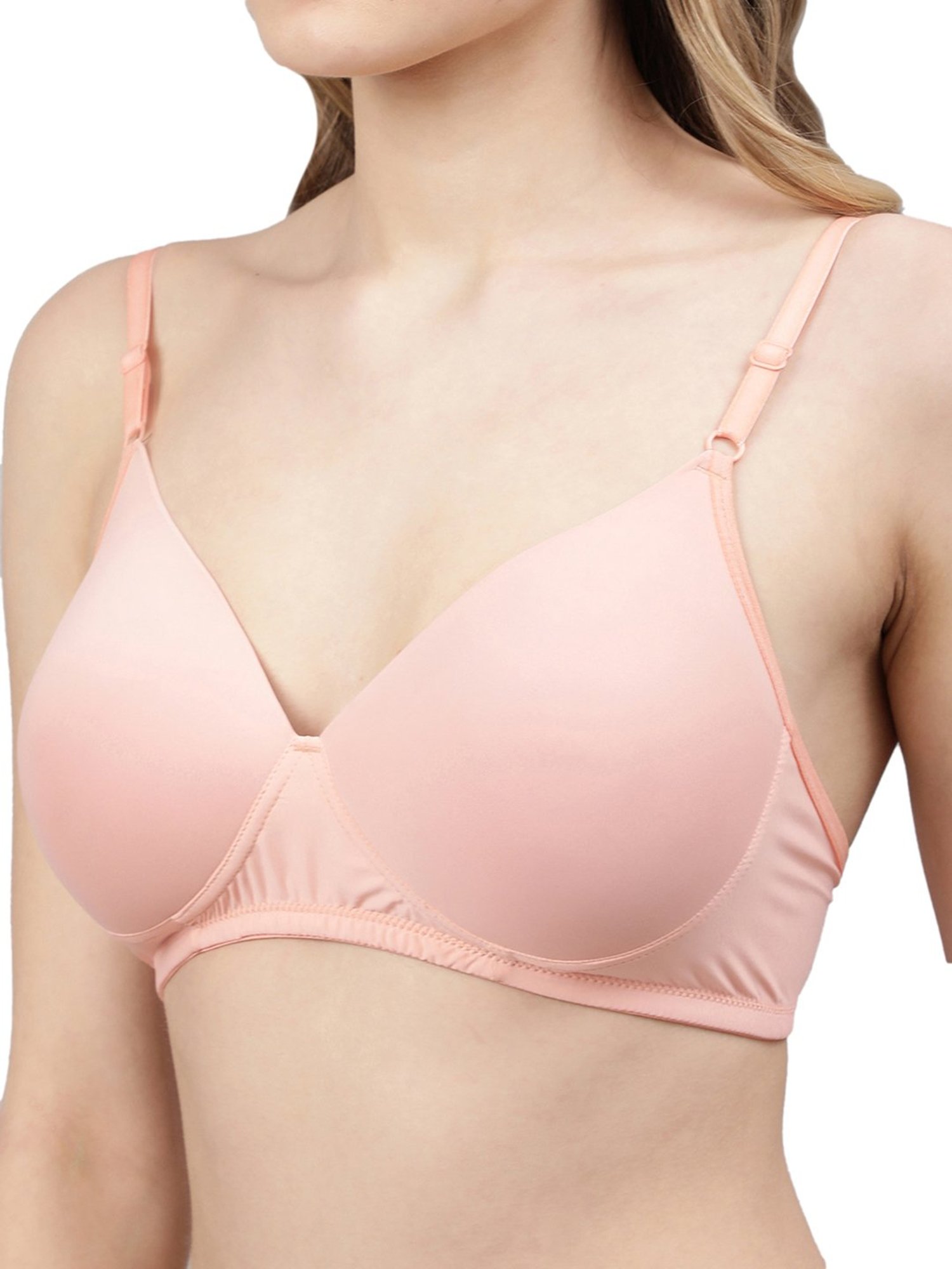 Cukoo Pink Full Coverage Padded Everyday Bra
