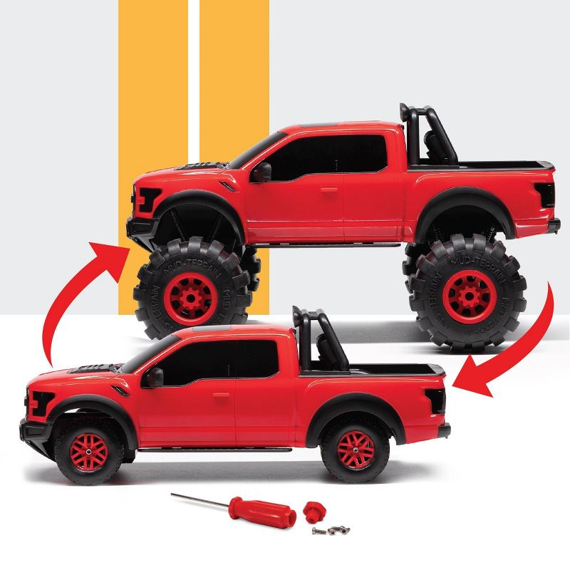 Sharper Image RC Building Car Set 2 in1 Ford Raptor