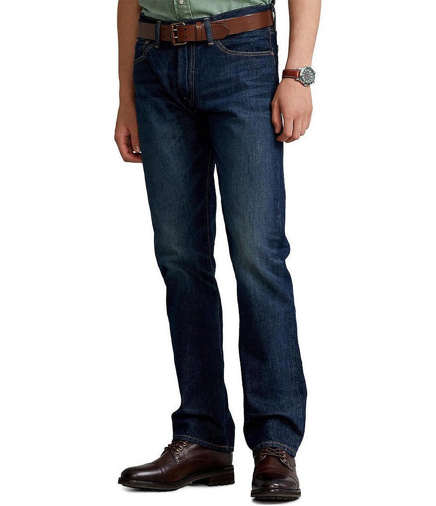 Polo Ralph Lauren Fulton Hampton Distressed Bootcut Jeans