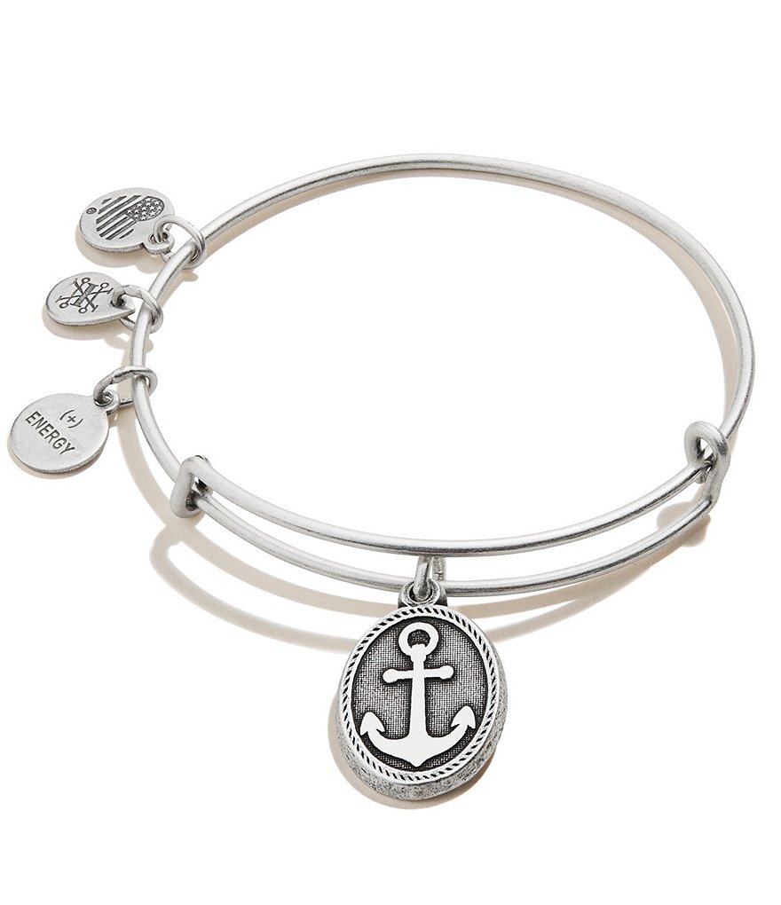 Alex and Ani Anchor Charm Bangle Bracelet