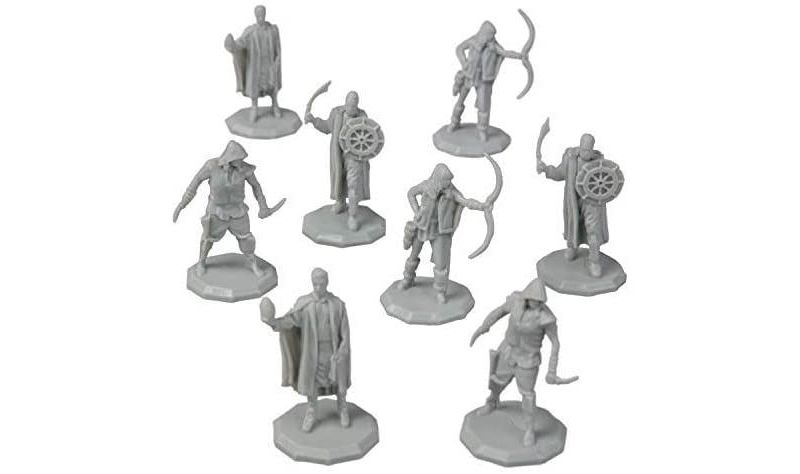 Monster Protectors Painted Fantasy Gnoll Mini Figures for D&D - 1", 8 Pieces