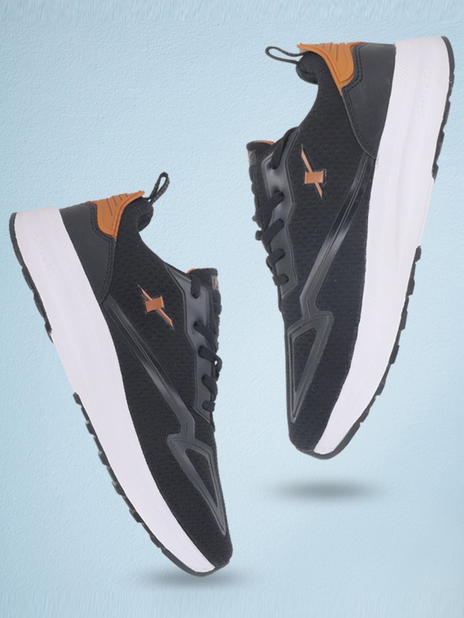 Sparx Men's Black Running Shoes