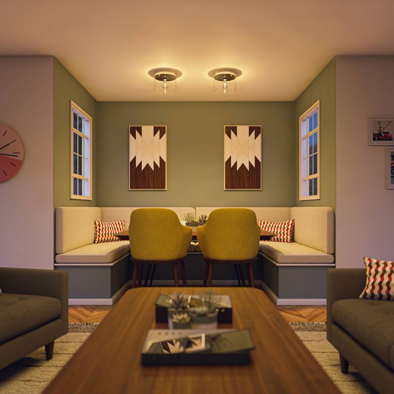 Kenroy Home Capri 1 Light Flush Mount Ceiling Light