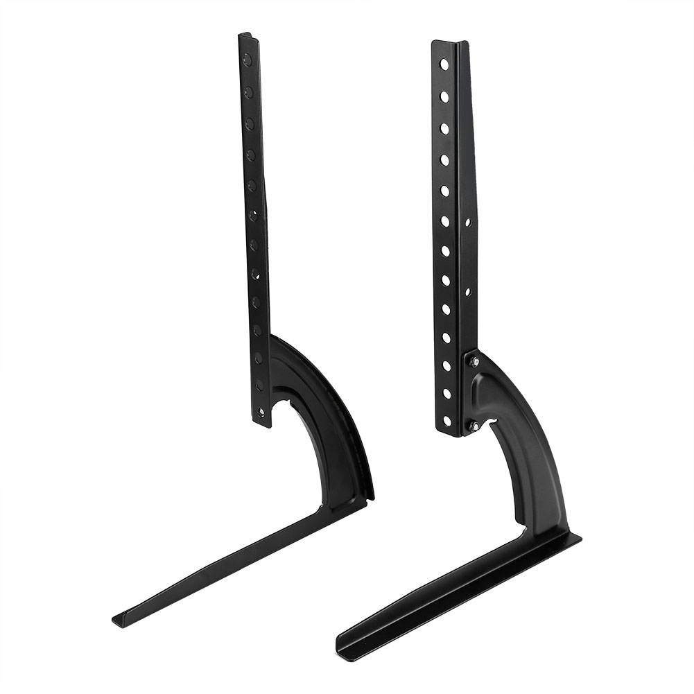 26~37inch Flat Screen TV Stand Adjustable Height Desktop Table Top Mount Bracket Holder