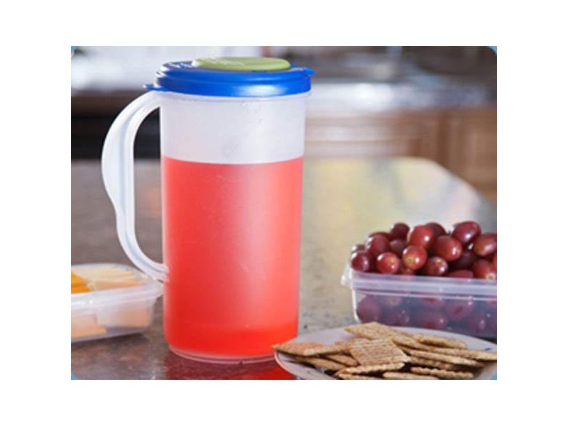 5pc Glass Beverage Pitcher and Drinkware Set - Mason Craft & More