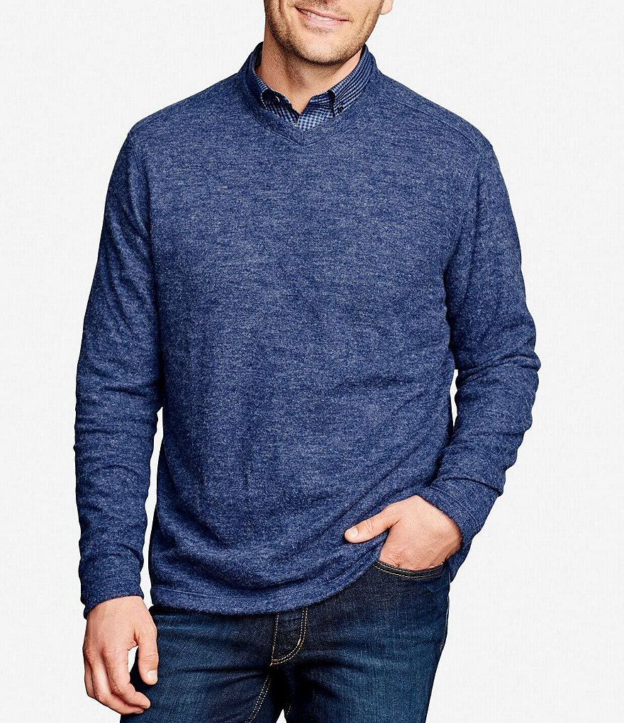 Johnston & Murphy Plush V-Neck Sweater