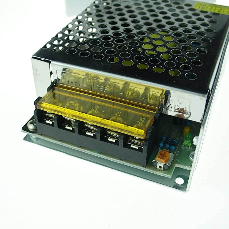 110V to 12V DC 5A 60W Universal Regulated Switching Power Supply LED Lighting Strip CCTV