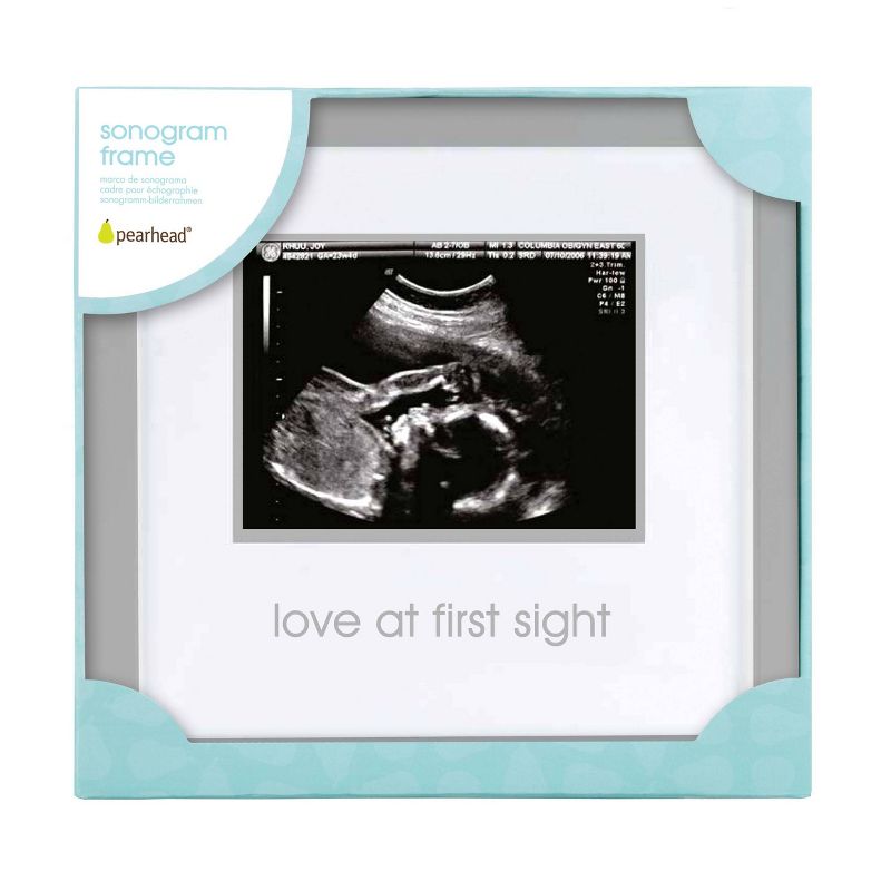 Pearhead Love at First Sight 3" x 4" Frame - Gray
