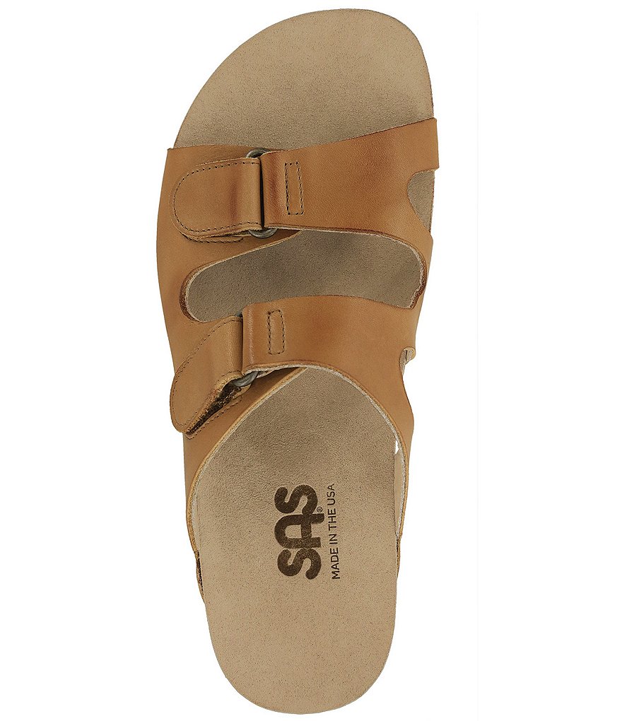 SAS Seaside Leather Slide Sandals