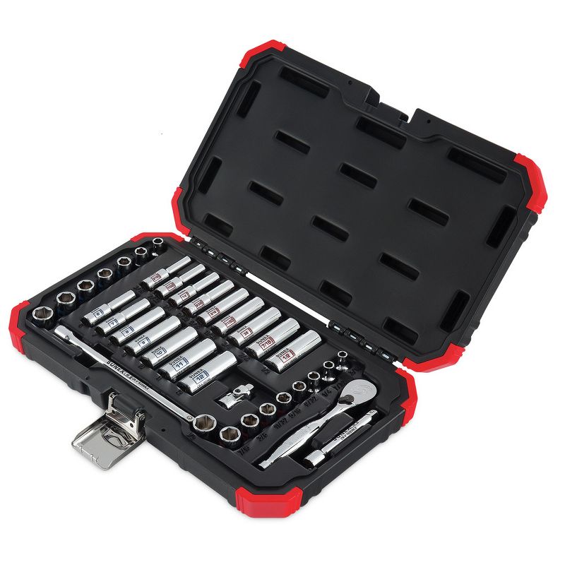 Sunex 1436 36 Pc 1/4 in. Drive Chrome Socket Set