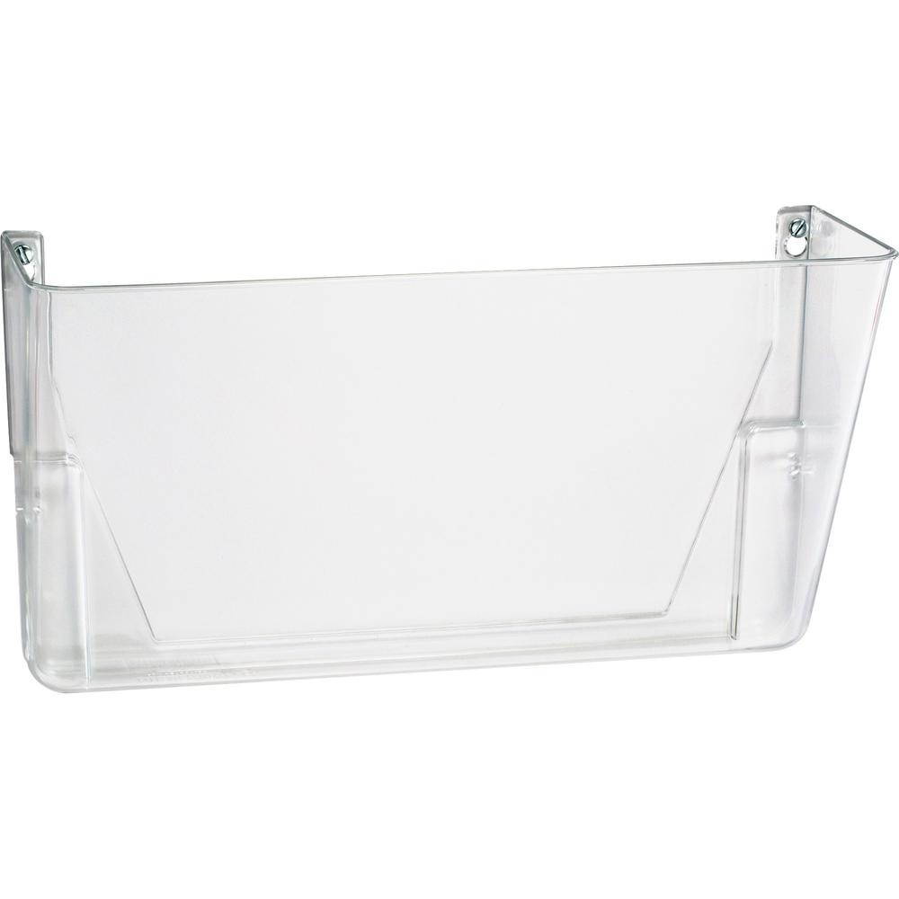 Officemate International Corp OIC21434 Wall File- 13in.x4-.13in.x7in.- Letter- Clear