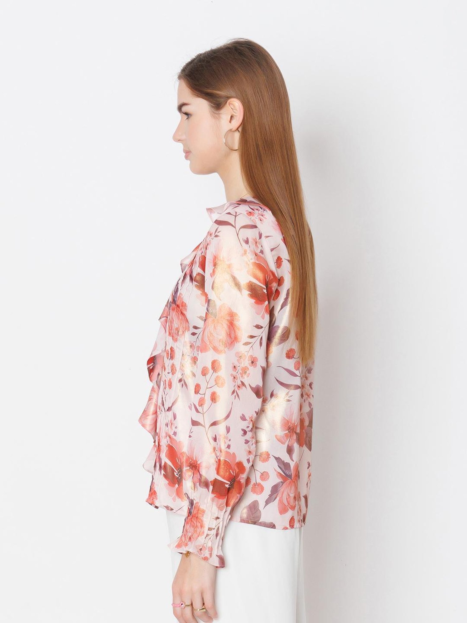 Zink London Multicolor Printed Top