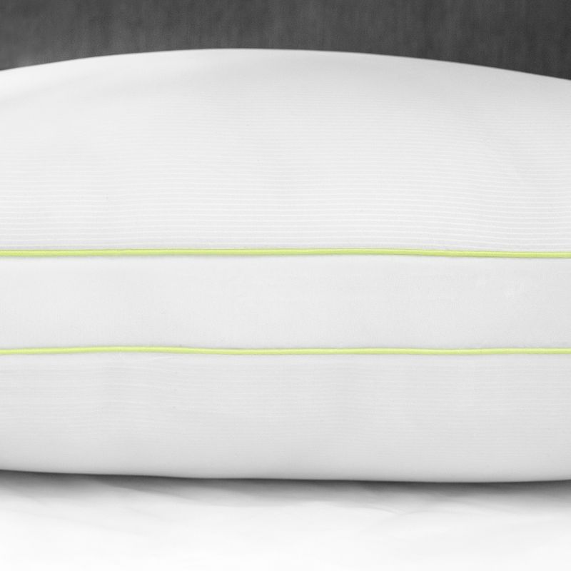 Downlite Soft White Goose Down Hypoallergenic Pillow &ndash; Perfect for Stomach Sleepers Standard