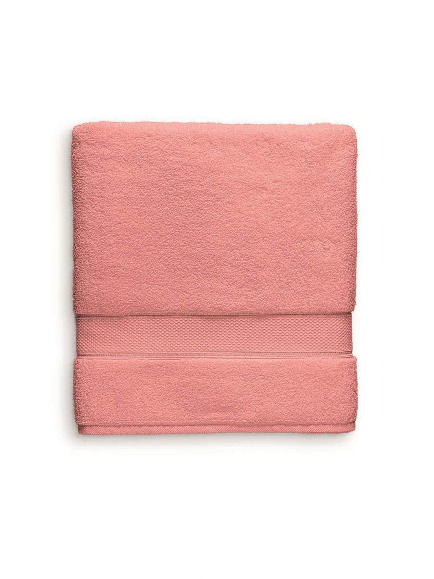 DDECOR Live beautiful Pink Cotton 650 GSM Bath Towel - Set of 1