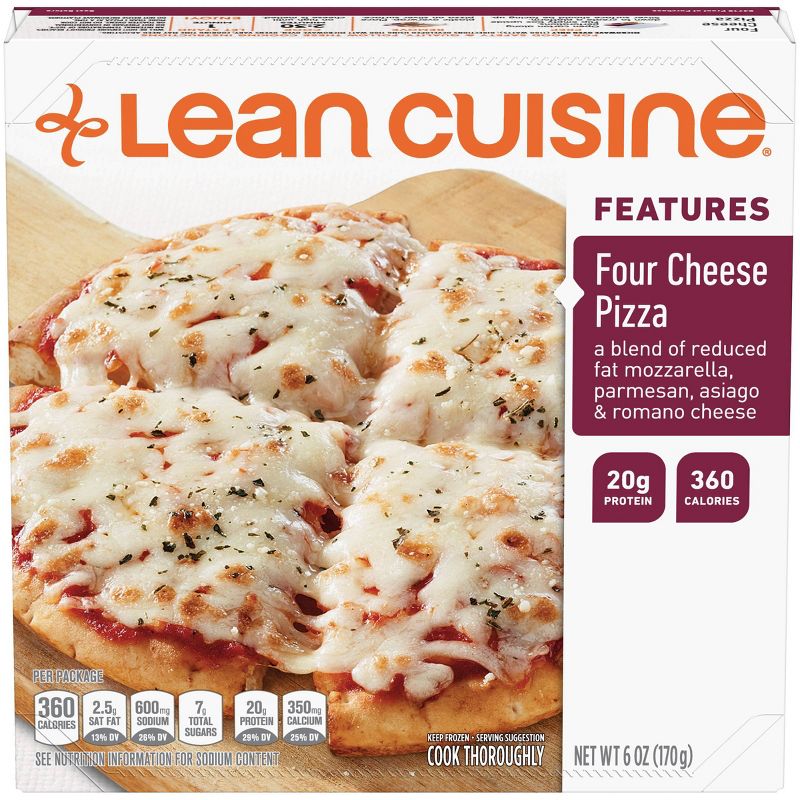 Lean Cuisine Casual Cuisine Traditional Four Cheese Frozen Pizza - 6oz