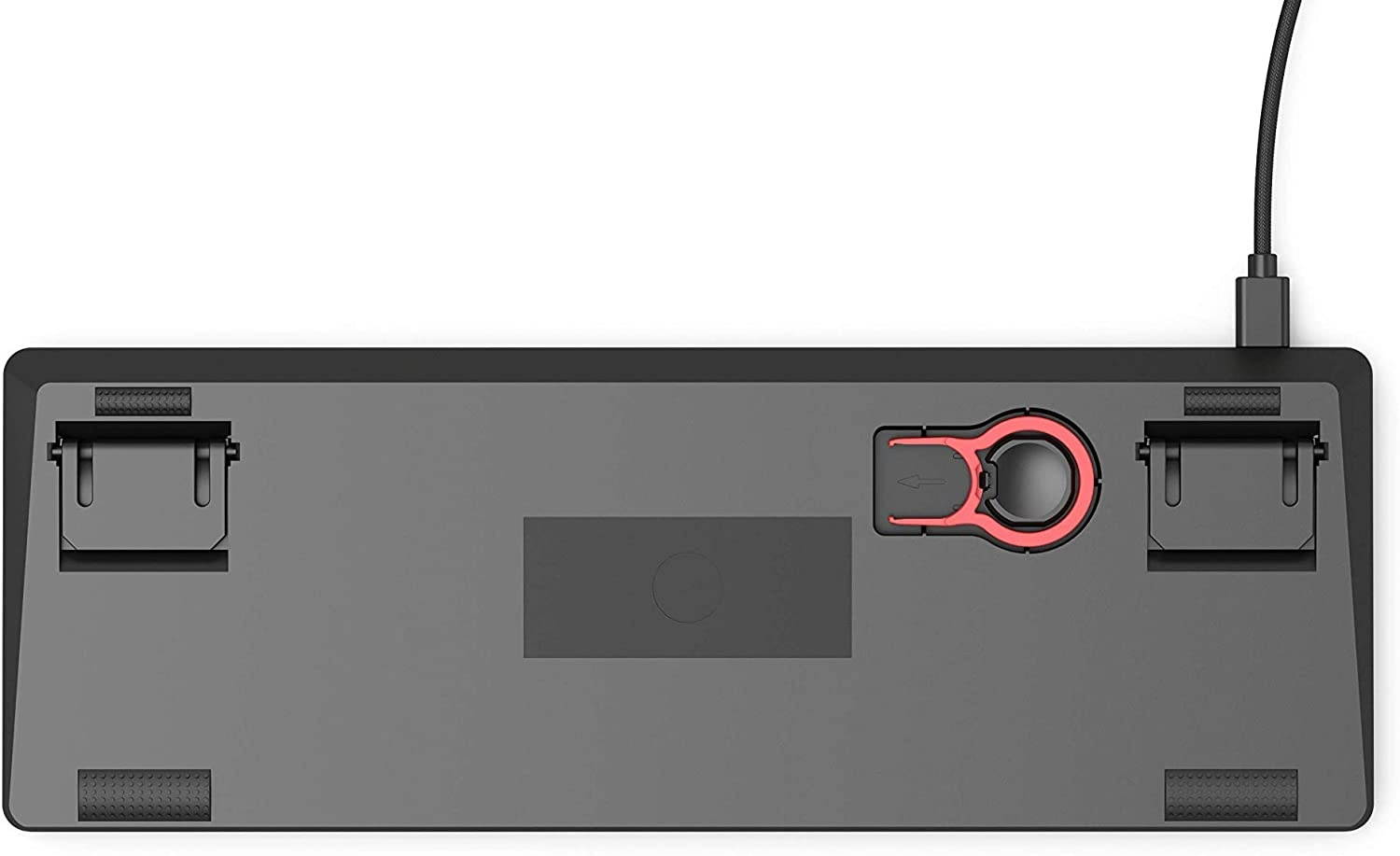 Glorious GMMK Modular Mechanical Gaming Keyboard - 60% Compact Size (61 Key) - RGB LED Backlit, Brown Switches, Hot Swap Switches (Black)(GMMK-Compact-BRN)