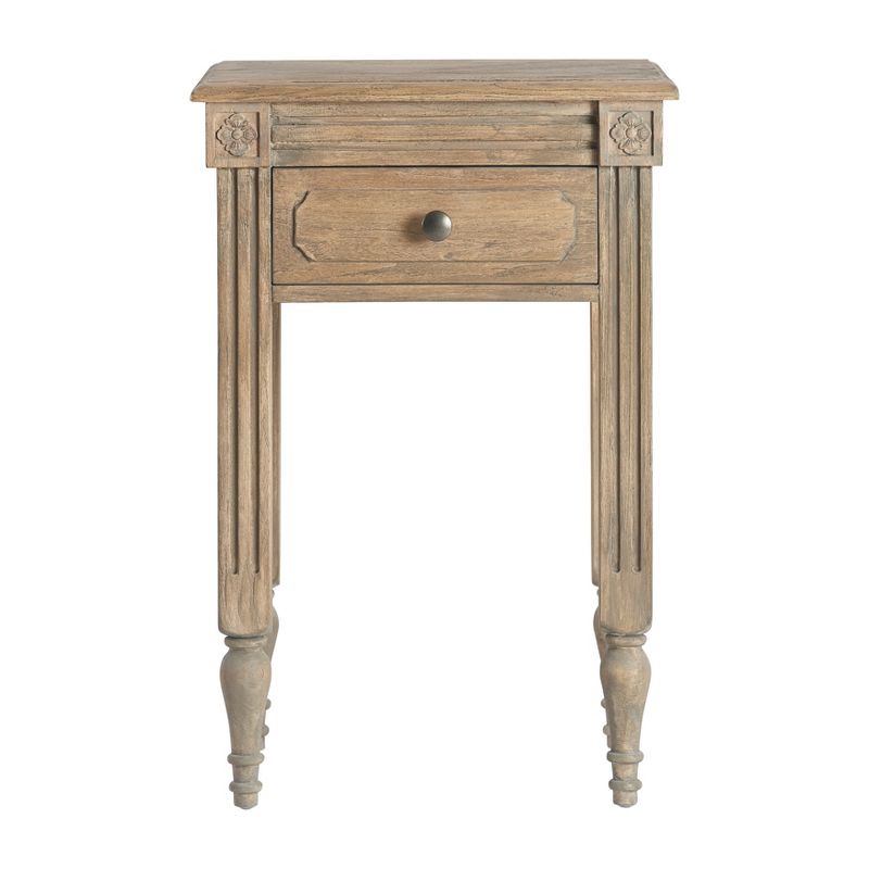 Elmhurst End Table Antique Wood - Finch