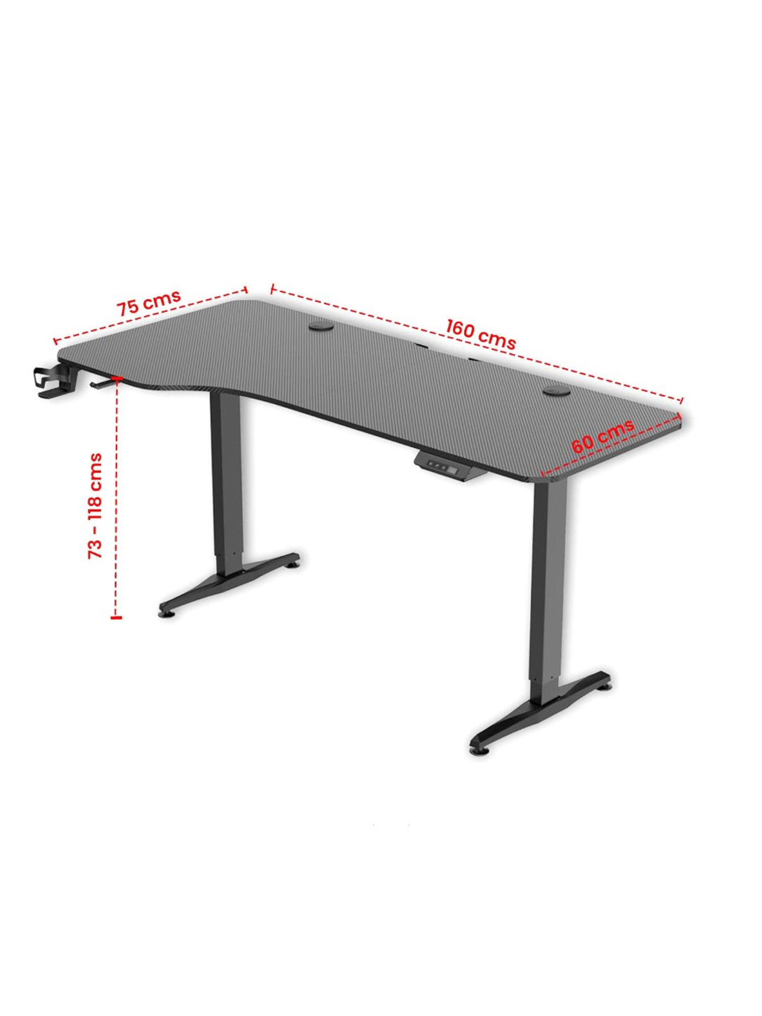 Durian Bliss Black Premium Leatherette Executive Chair