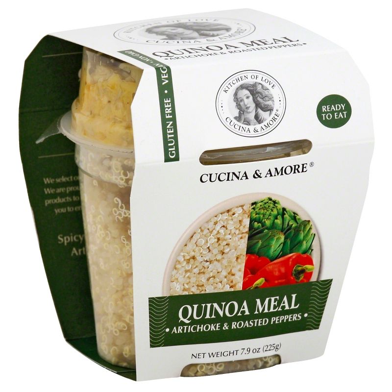 Cucina & Amore Artichoke Roasted Pepper Quinoa - 7.9oz