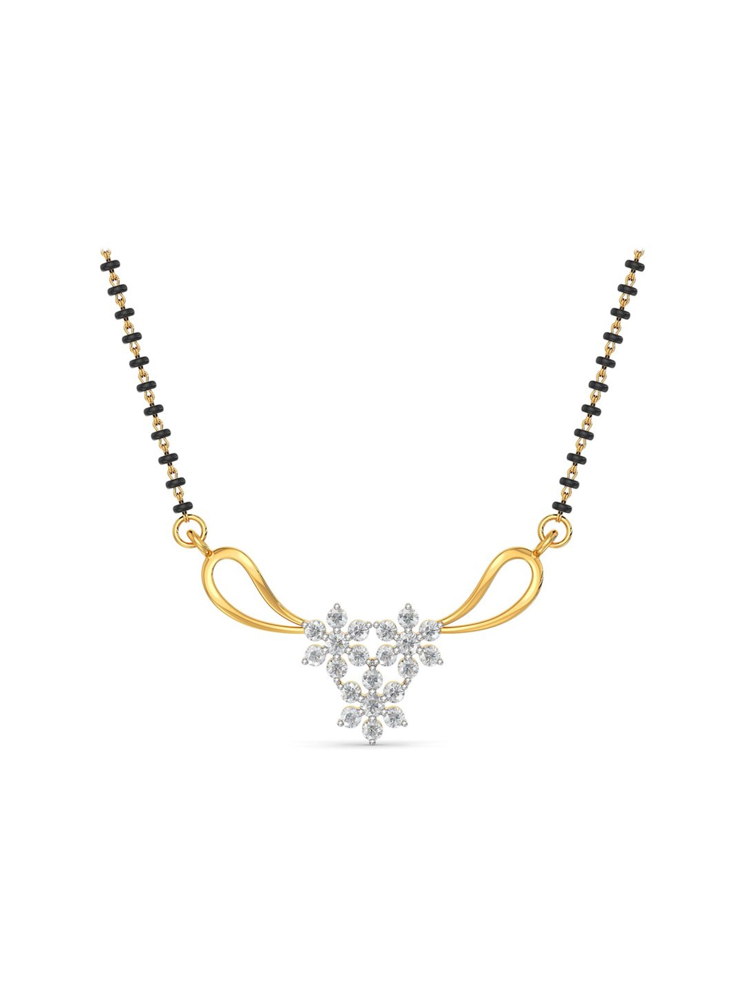 Joyalukkas 18k Gold & Diamond Mangalsutra