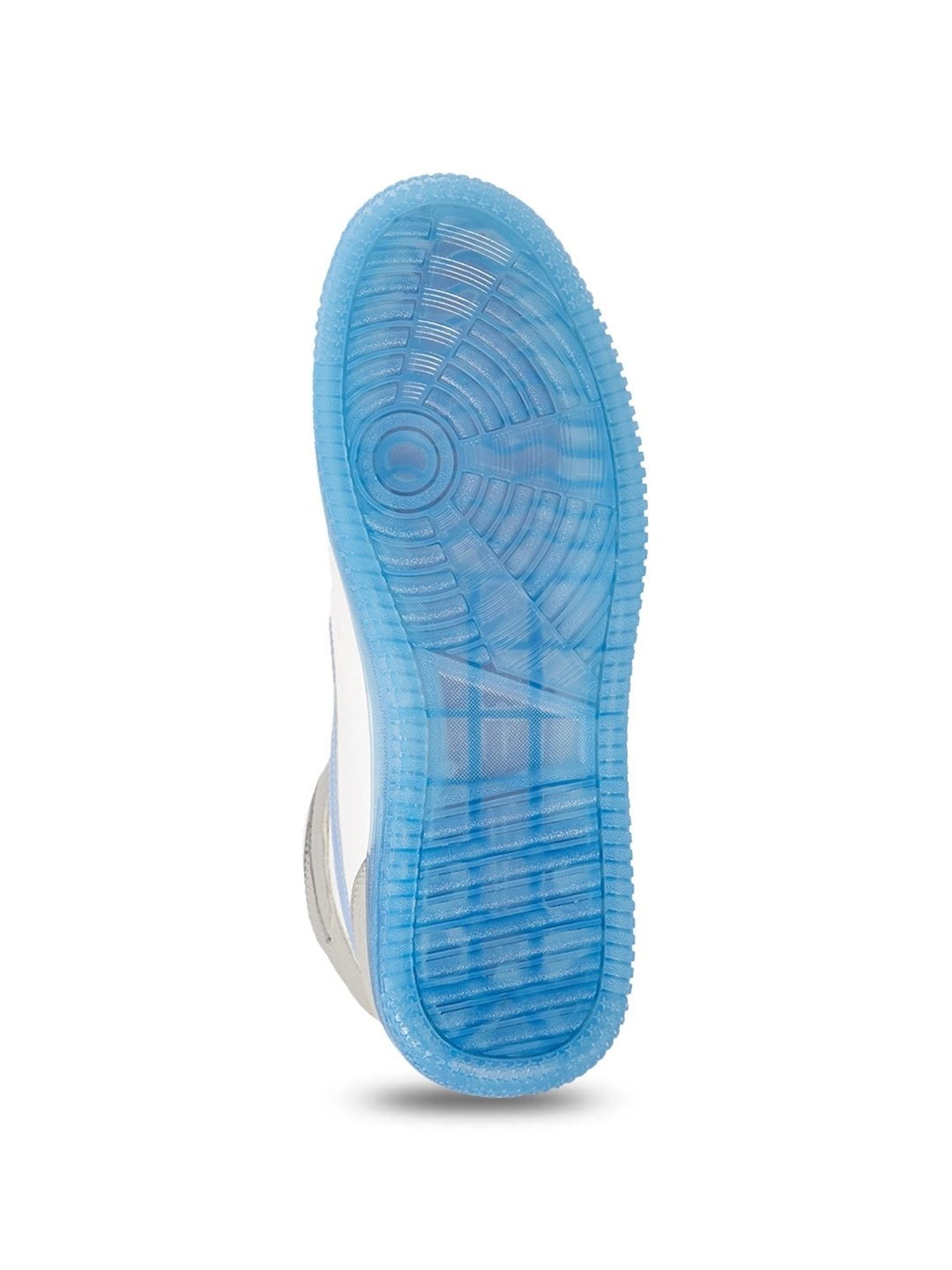 Duke Men's White Ankle High Sneakers