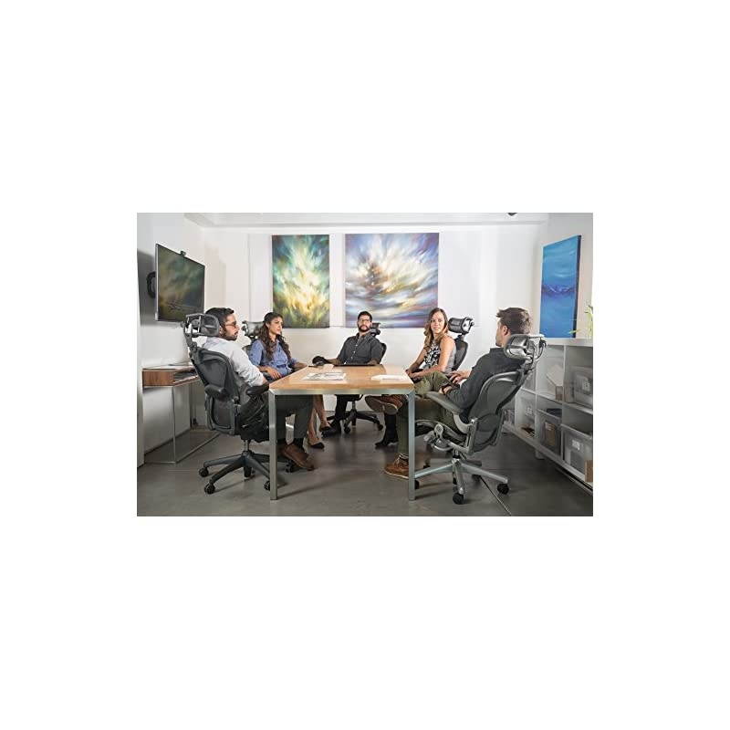 The Original Headrest for The Herman Miller Aeron Chair by  | Headrest ONLY - Chair Not Included (H3 for Remastered, Graphite)