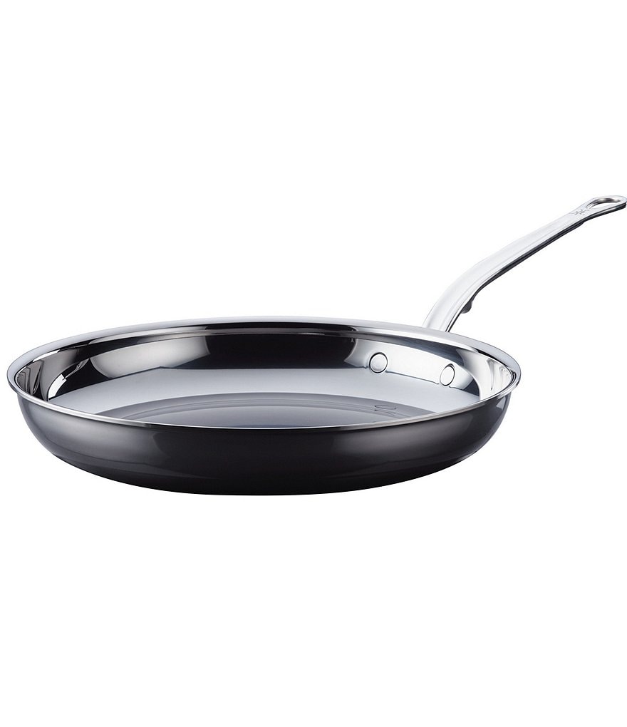 Hestan NanoBond Titanium Stainless Steel Skillet/Fry Pan, 12.5#double;