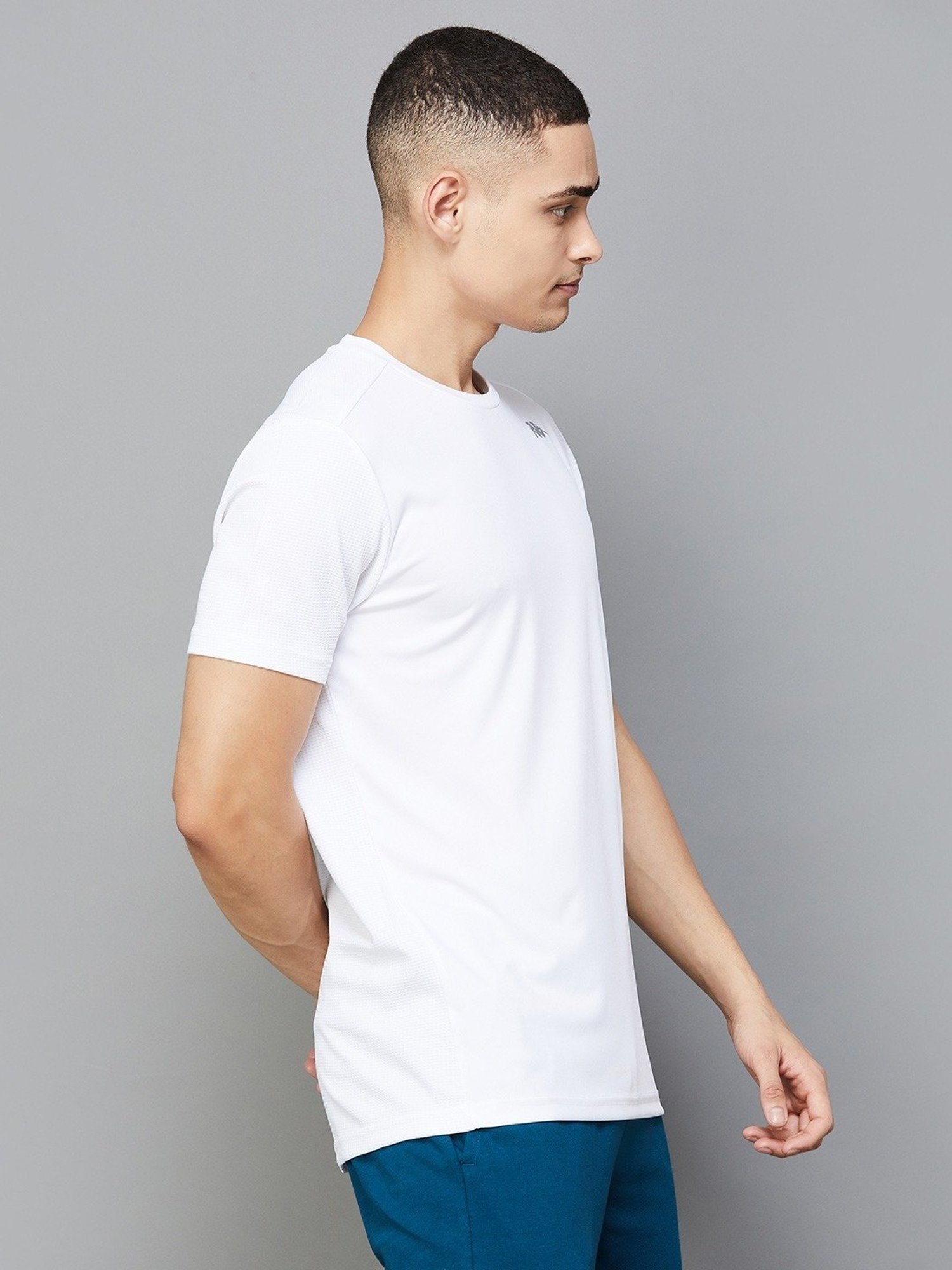 Kappa White Regular Fit T-Shirt