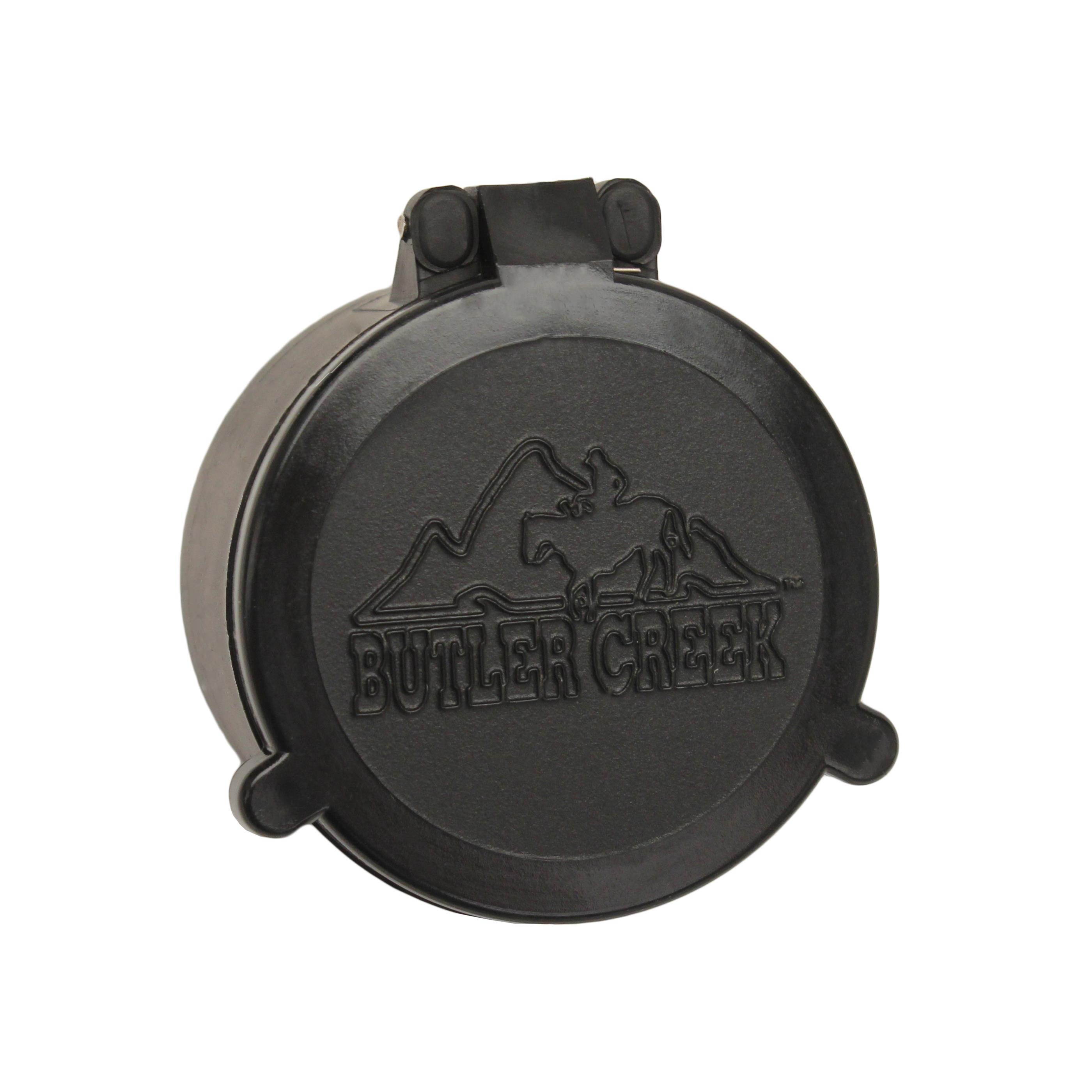 Butler Creek Flip-Open Scope Cover, Fits 1.612" Objective, Size 17, Black 30170
