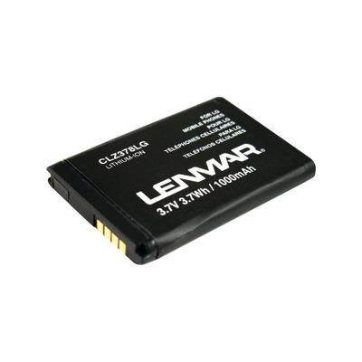 Lenmar Black 1000 mAh Replacement Battery for LG Accolade VX5600 Mobile Phones CLZ378LG