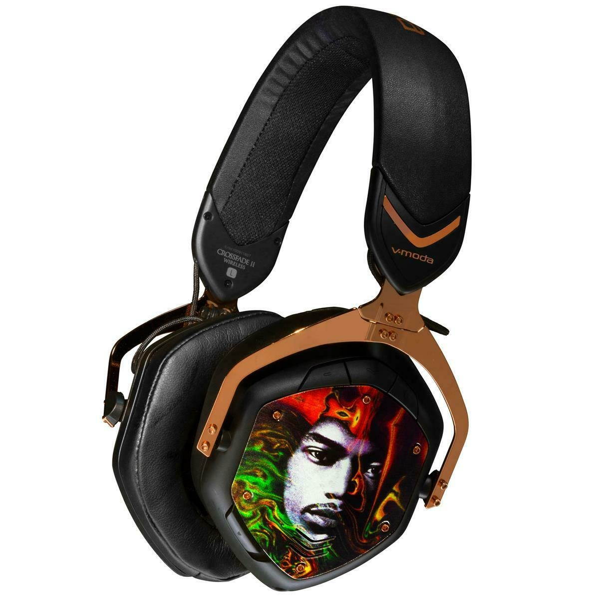 V-MODA Crossfade 2 Wireless Over-Ear Headphones with Jimi Hendrix Image
