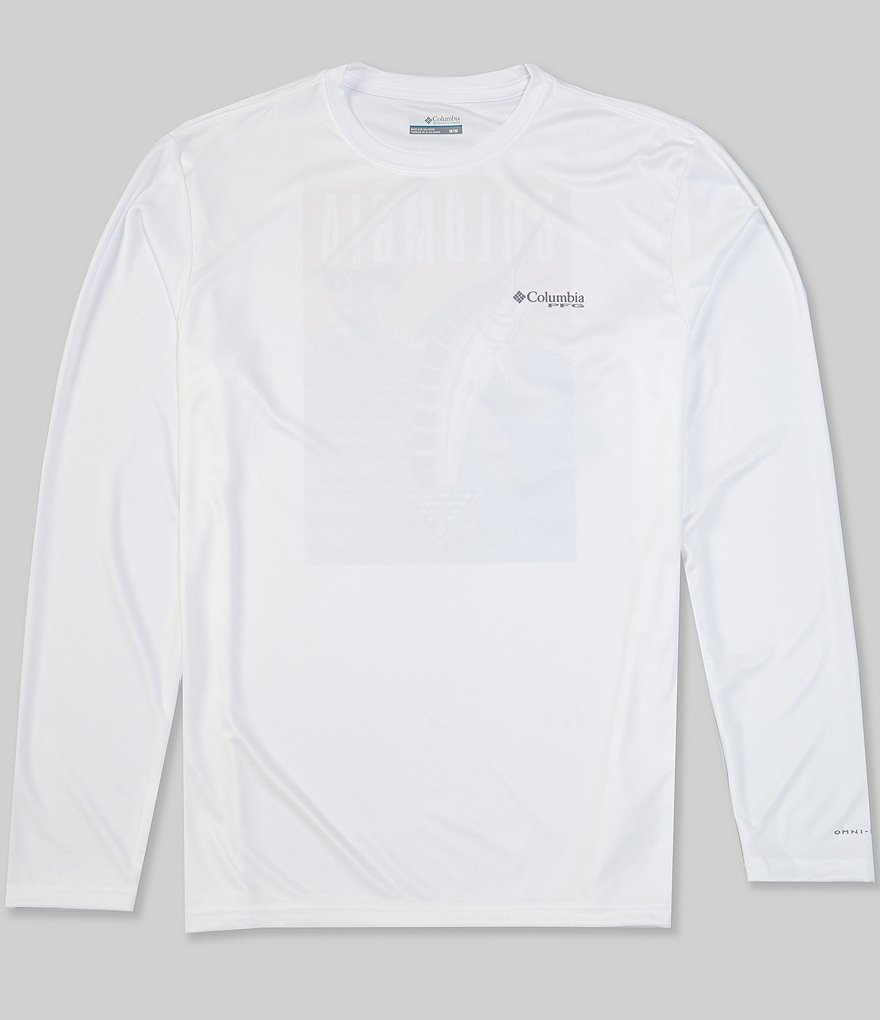 Columbia PFG Terminal Tackle Vintage Fish Long-Sleeve Tee