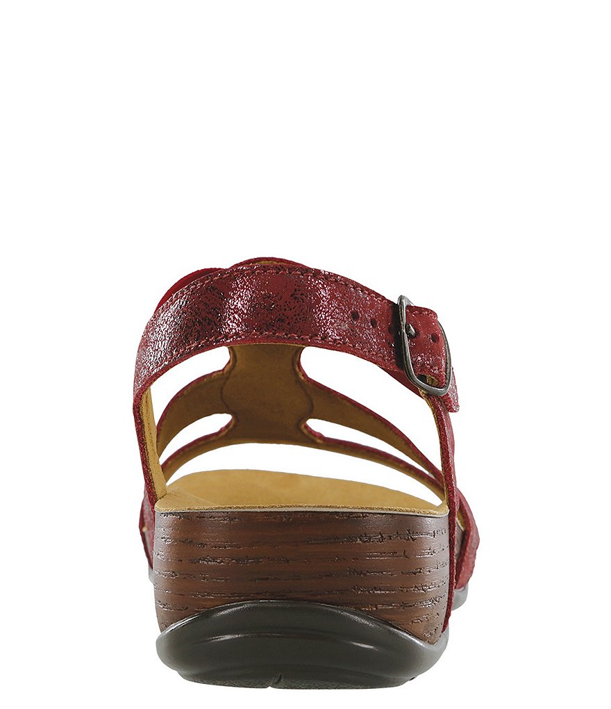 SAS Clover Leather Sandals