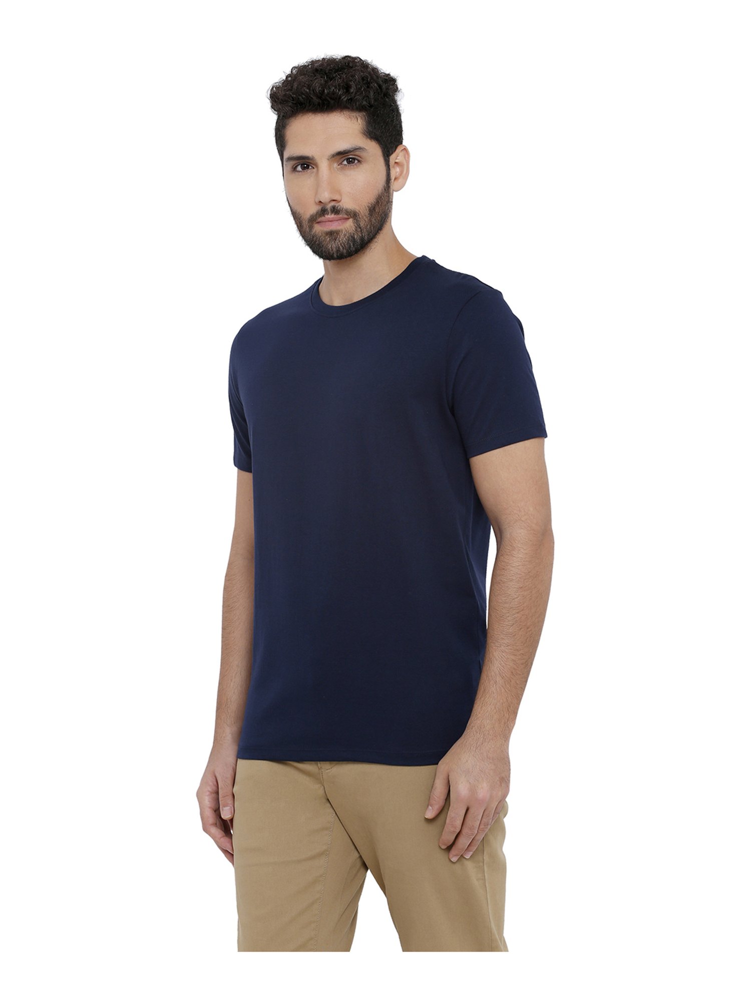 XYXX Navy Crew Neck T-Shirt