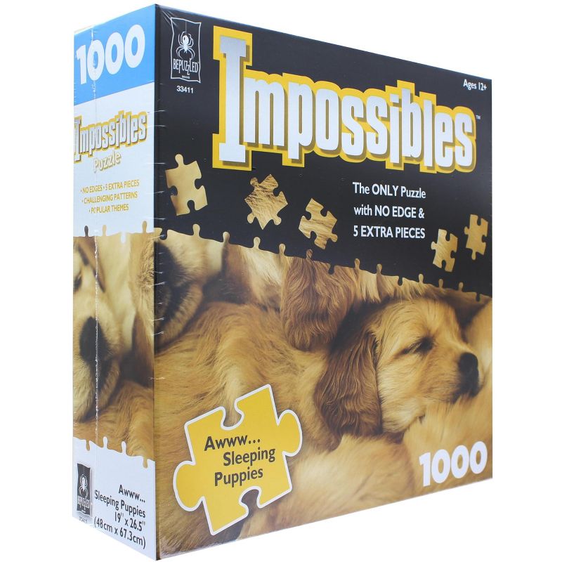 University Games Awww Sleeping Puppies 1000 Piece Jigsaw Puzzle