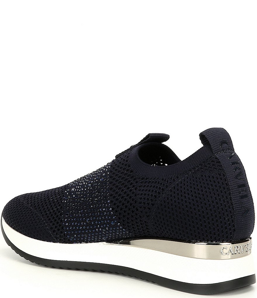 Carvela Janiero Stretch Fabric Slip-On Sneakers