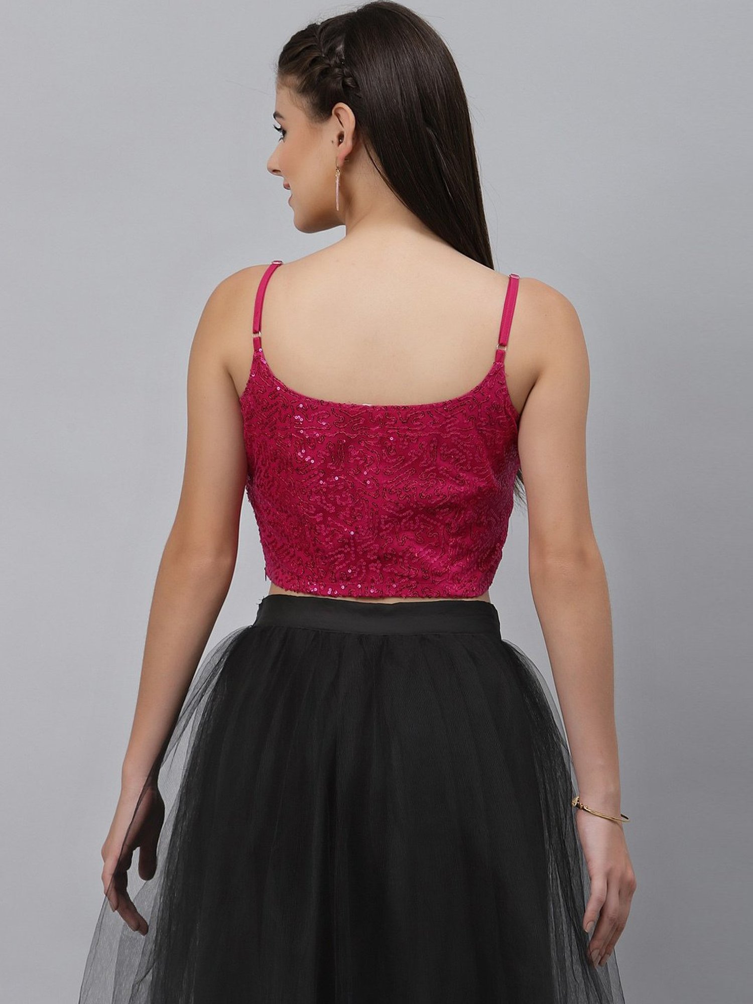 studiorasa Pink Embellished Choli