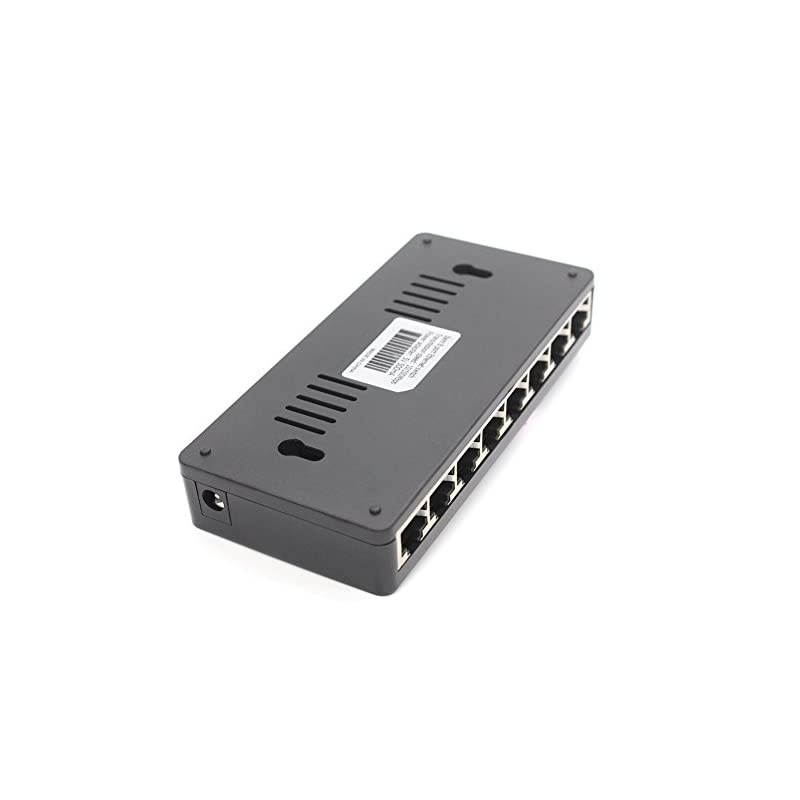 Mini 10/100Mbps 8 Ports Fast Ethernet Network Switch for Desktop PC Router &hellip; (8 Ports 10/100Mbps)