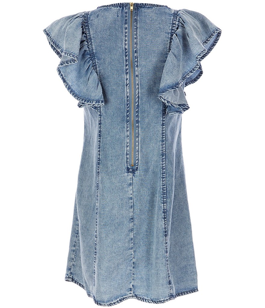 Guess Big Girls 7-16 Striped Overall Dress