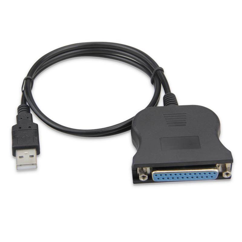 axGear USB to Parallel Female Converter Adapter DB25 IEEE 1284 Cable Cord